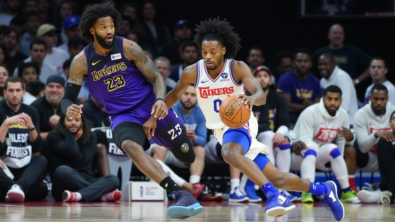 Tyrese Maxey Shines with Career-High 43 Points in Sixers Victory Over Lakers