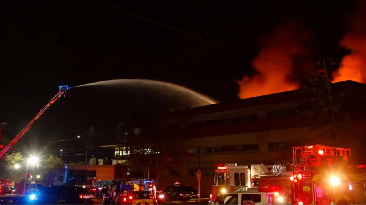 Massive Fire at SPS Technologies Forces Evacuations in Jenkintown