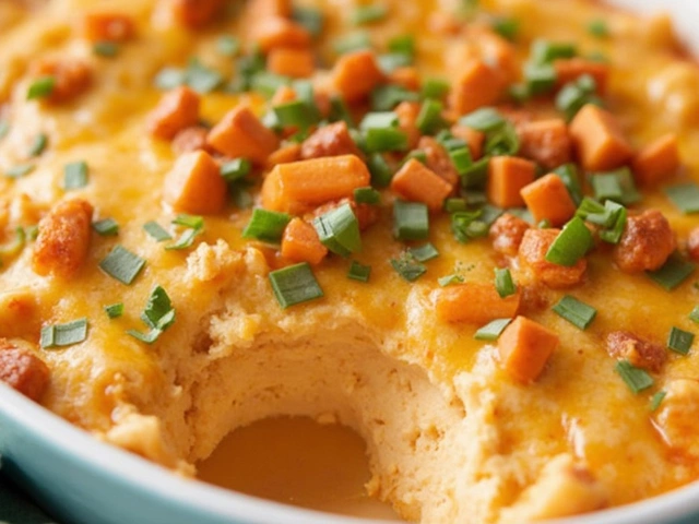 Enhancing Buffalo Chicken Dip: An Ingenious Flavor Layering Technique