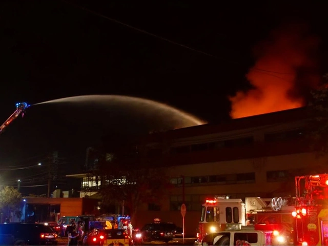 Massive Fire at SPS Technologies Forces Evacuations in Jenkintown