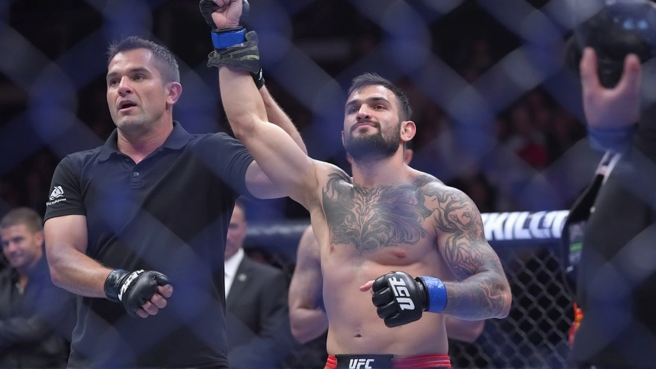 UFC 317: Topuria Stuns Oliveira with First-Round Knockout, Pantoja Dominates Co-Main Event
