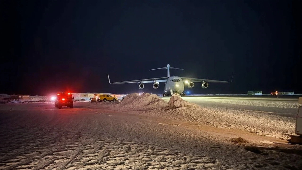 New Zealand Stages Daring Winter Airlift to Evacuate Americans from Antarctica